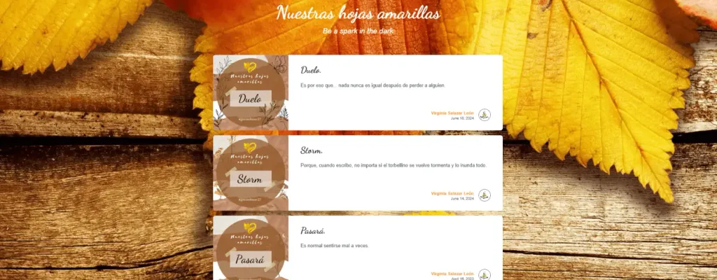 Nuestras Hojas Amarillas
